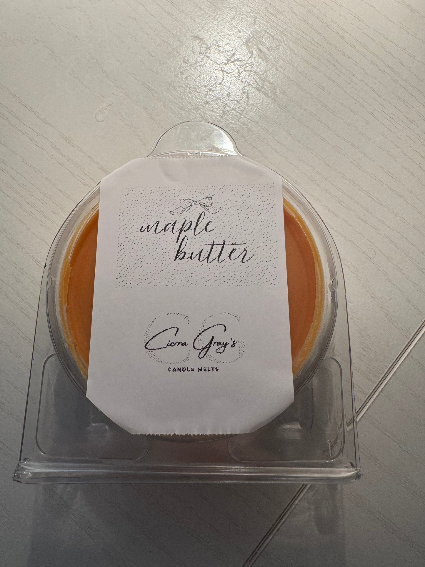 maple butter wax melts